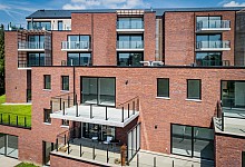 Niveau jardin-2 : appartement nr19 de 168 m2 avec terrasse de 38 m2 avec un jardin privatif