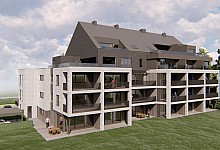 Appartement du dernier étage avec panneaux photovoltaïques et terrasse agrandissable